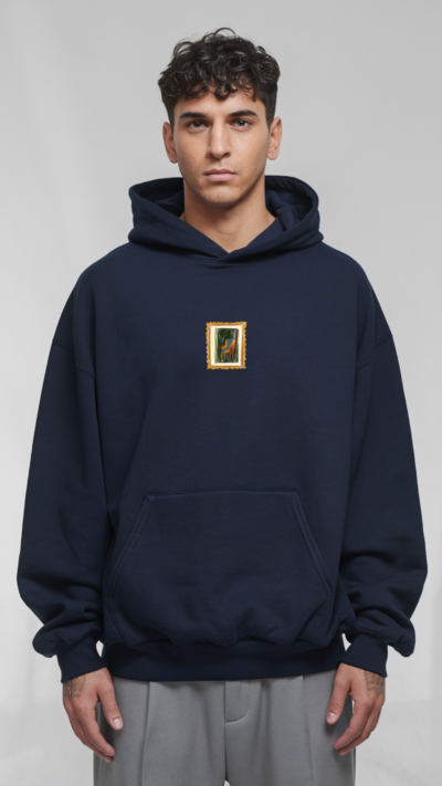 The Frame Focus Hoodie brings a touch of artful elegance to everyday style. Featuring a subtle yet captivating framed design at the center, this hoodie combines classic artistry with modern comfort. Perfect for those who appreciate unique, thoughtful details, the Frame Focus Hoodie serves as both a statement piece and a cozy essential. Its minimalist approach highlights the framed artwork, drawing attention to intricate creativity while maintaining a versatile aesthetic. Step out in style and celebrate the fusion of fashion and art with this refined hoodie.