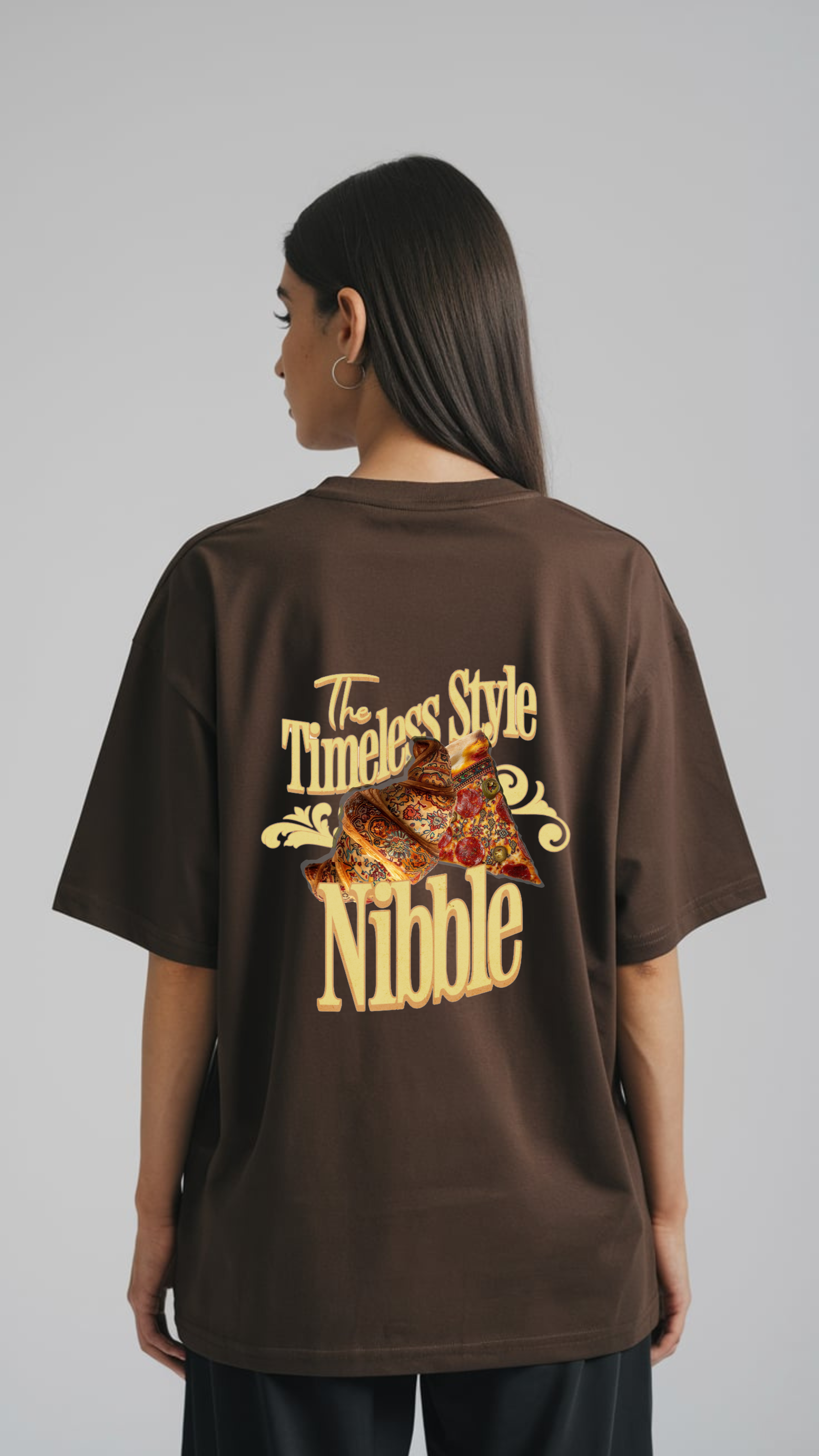 TIMELESS NIBBLE – OVERSIZED –QAMELL