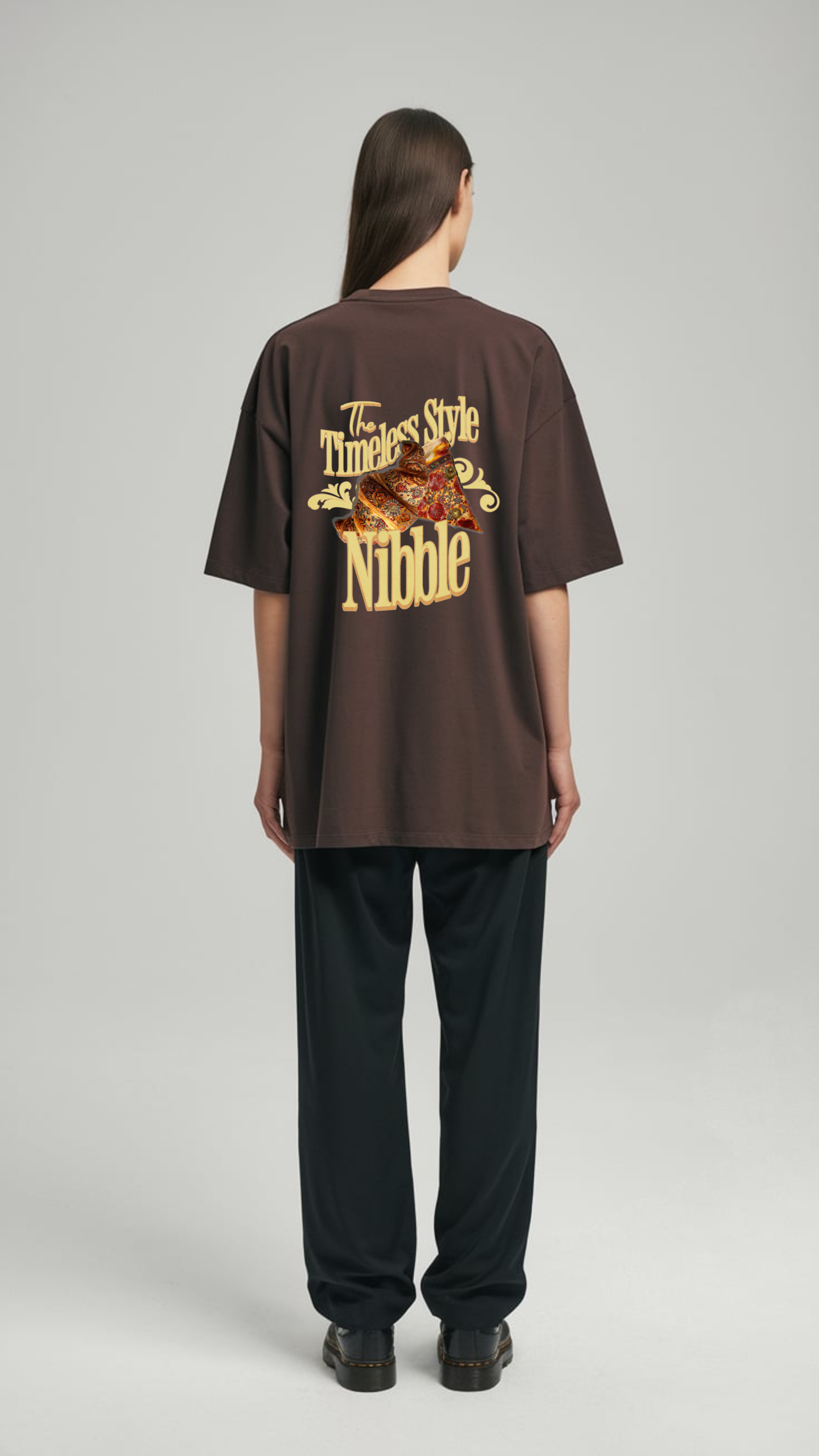 TIMELESS NIBBLE – OVERSIZED –QAMELL