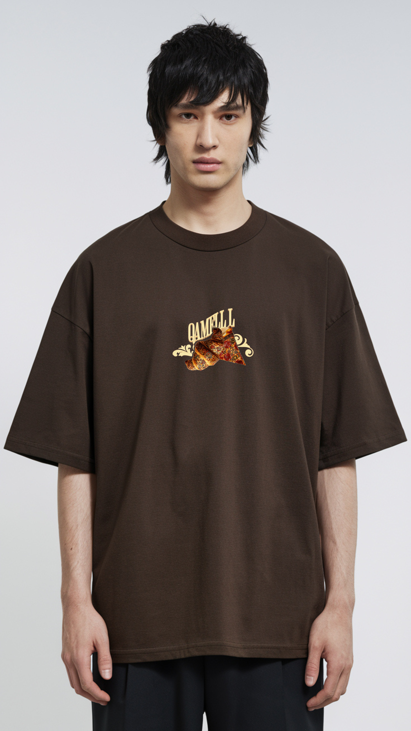 TIMELESS NIBBLE – OVERSIZED –QAMELL