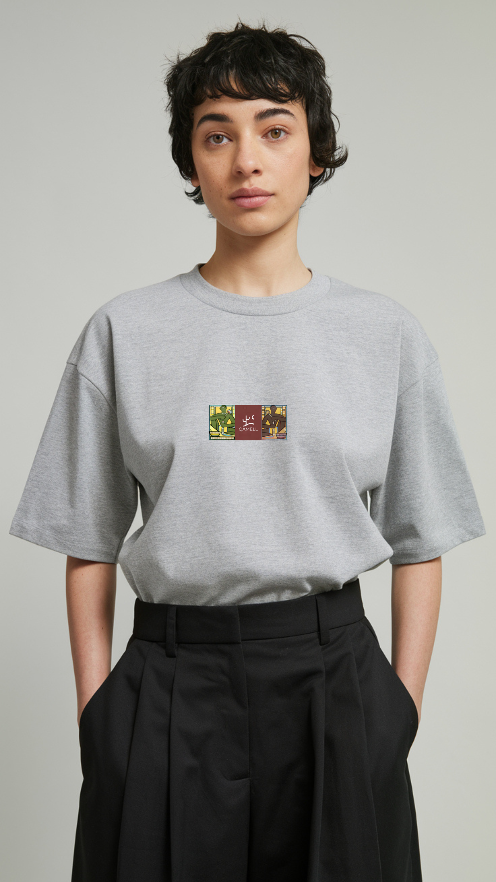 FLOURISH - REGULAR T-SHIRT- QAMELL