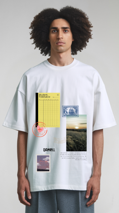 FIELDS OF NOSTALGIA -OVERSIZED-MEN//QAMELL