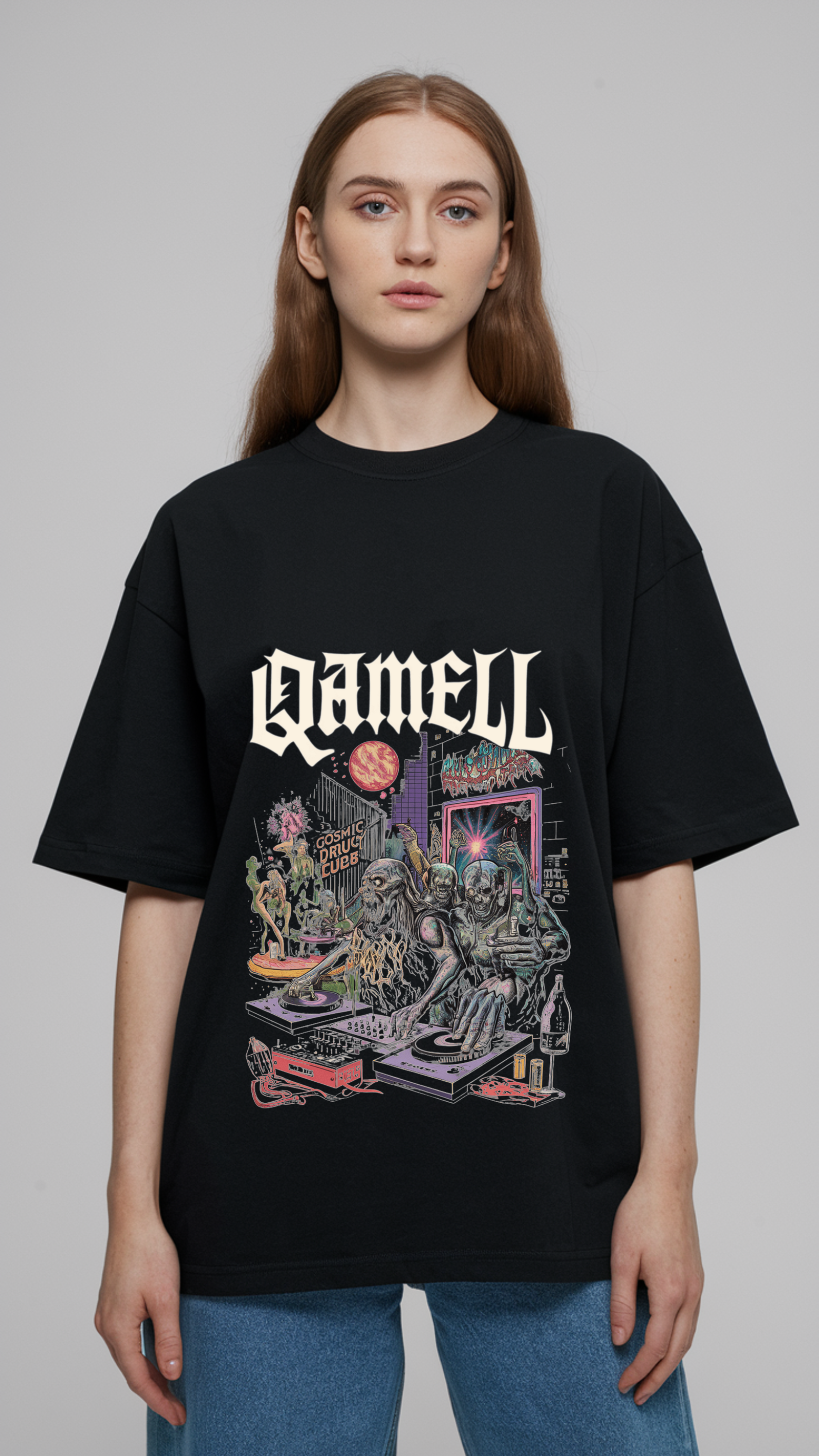 9 GRAVEYARD GROOVE - OVERSIZED//QAMELL