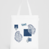 tote beg - white - qamell accessaories