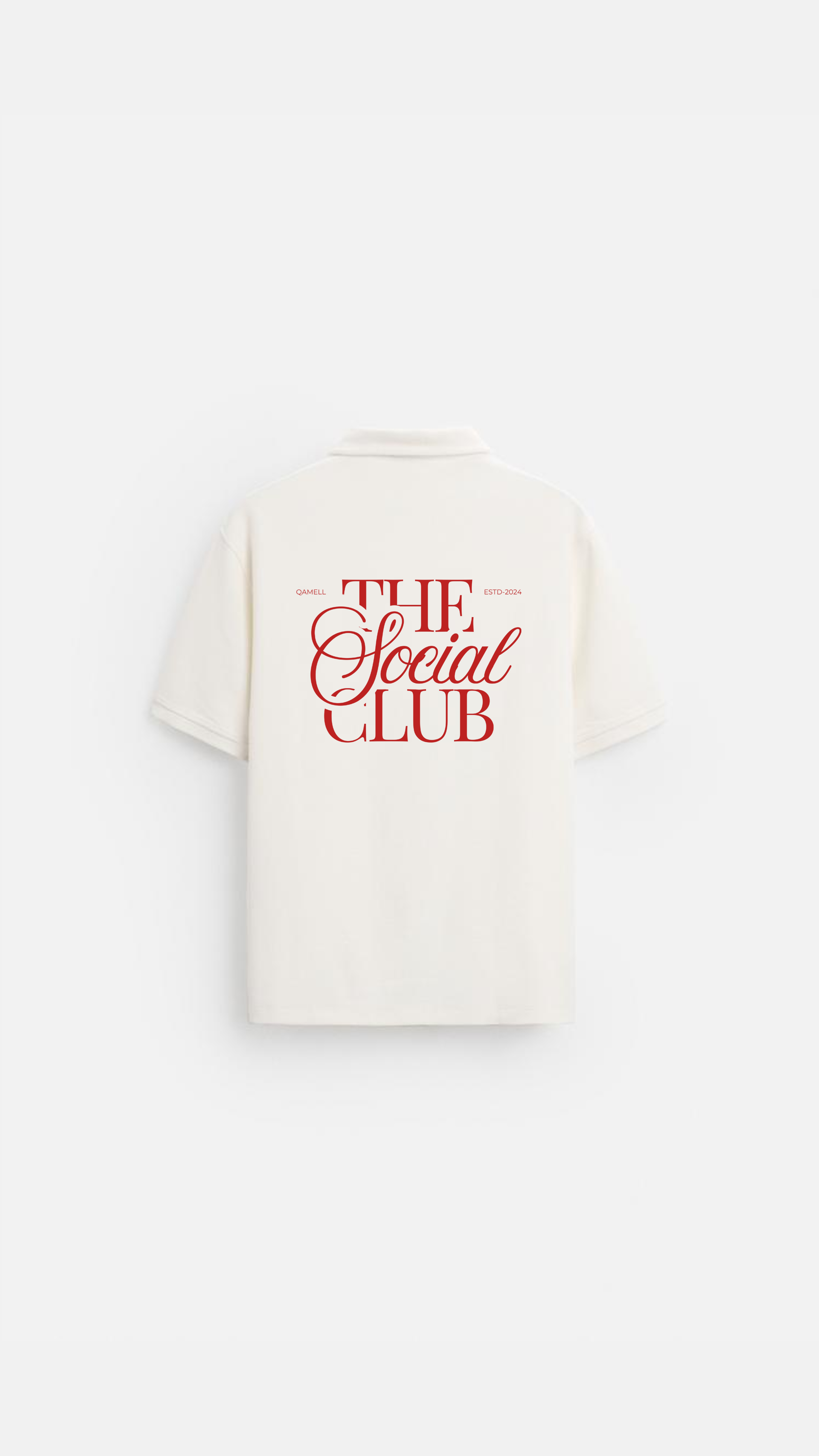 THE SOCIAL CLUB - POLO T-SHIRT- POLOH//QAMELL