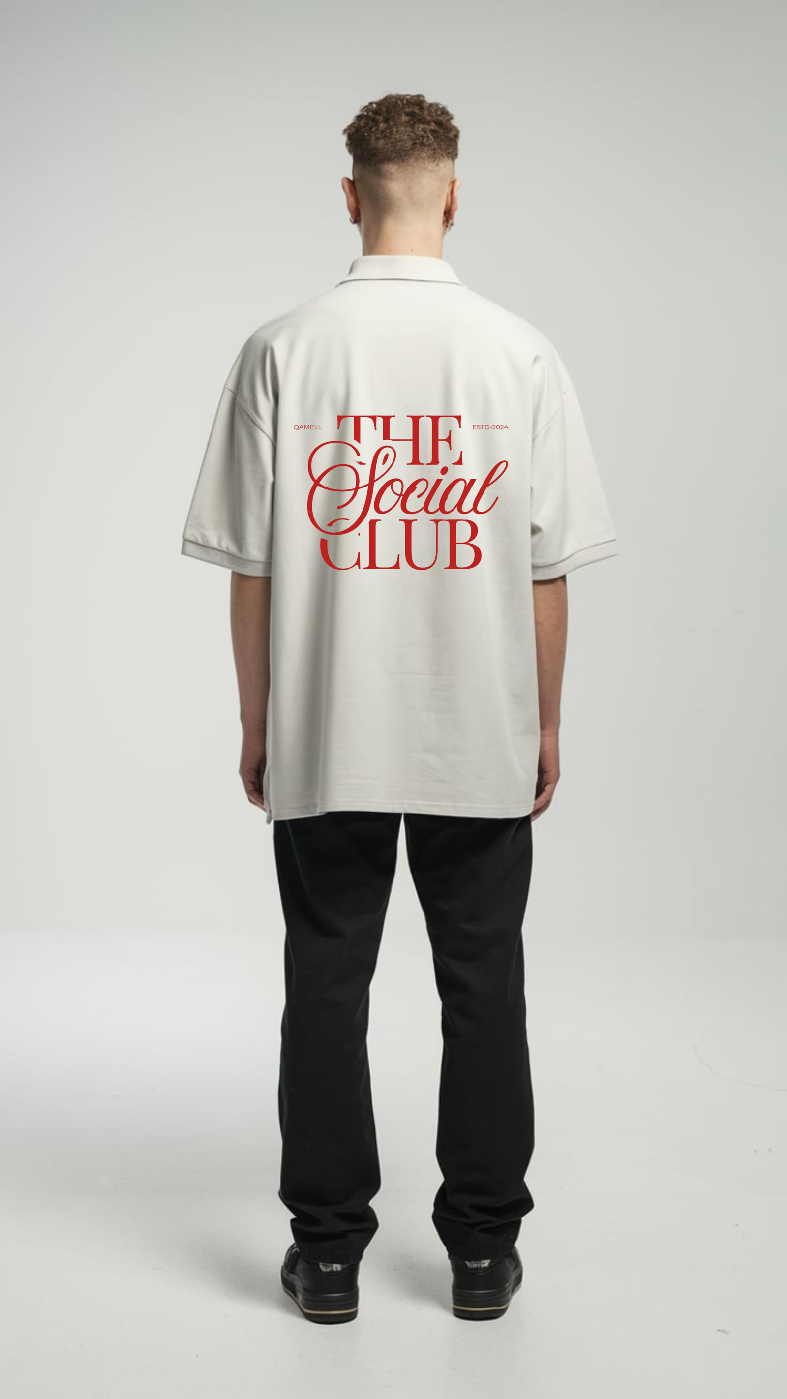 31 THE SOCIAL CLUB - POLO T-SHIRT- POLOH//QAMELL